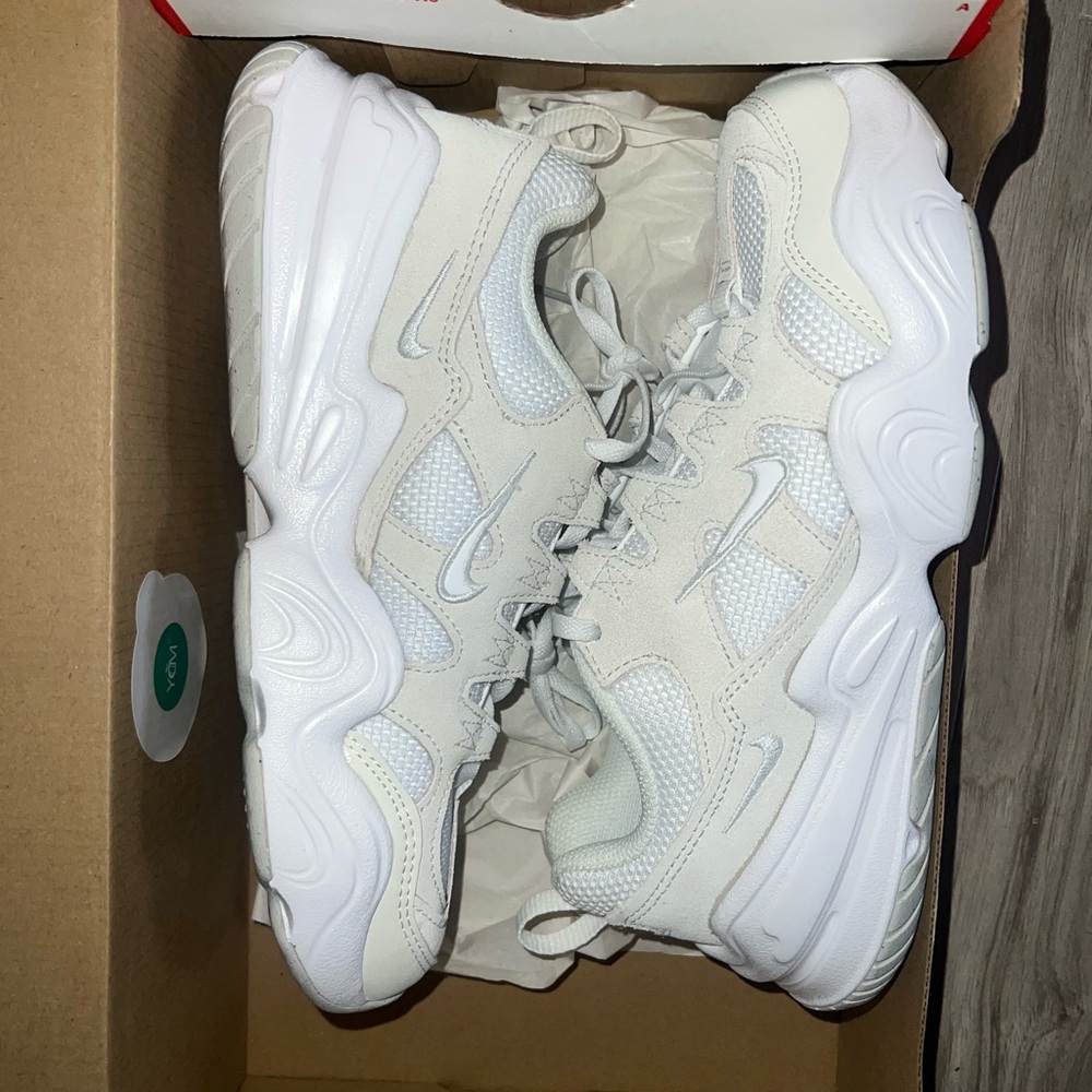 Nike Red and White Shoe Box
